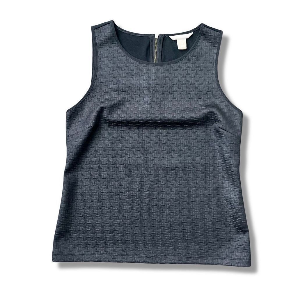 Banana Republic Textured Shell Tank Sz Small Petite Women’s